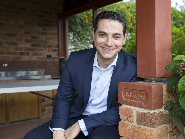 Former Liverpool mayor Ned Mannoun possesses an old house brick made in Liverpool. He is calling for somewhere to house the city’s history. Picture: Melvyn Knipe