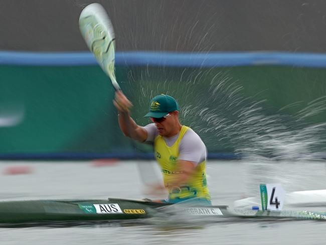 Curtis McGrath in action. Picture: Dean Mouhtaropoulos/Getty Images