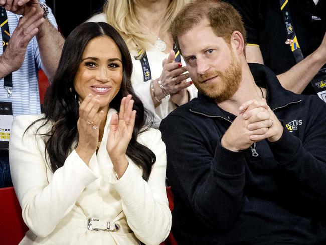 Meghan and Harry will attend the Queen’s jubilee. Picture: Sem van der Wal/ANP/AFP