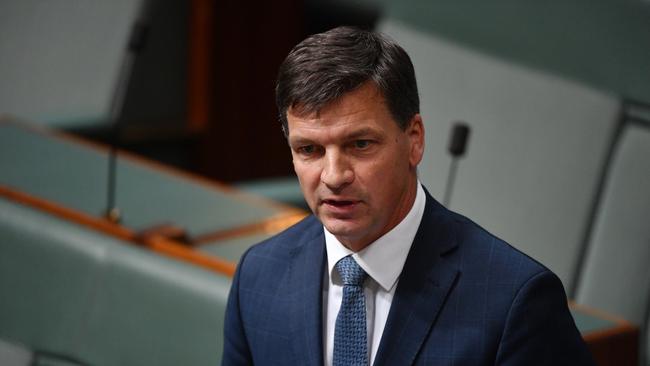 Minister for Energy Angus Taylor says we are increasingly reliant on gas to meet our energy needs. Picture: AAP Image/Mick Tsikas