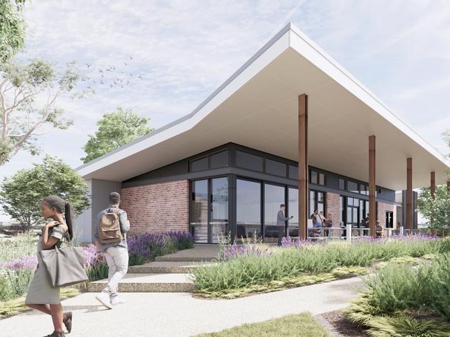 Artist impression for Development of Compass Catholic Community please credit  Swanbury Penglase
