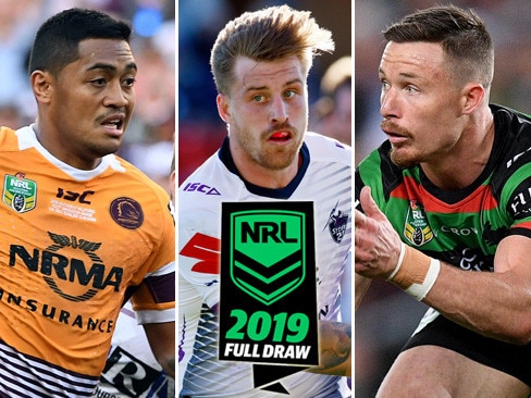 The NRL draw for season 2019 has been released.