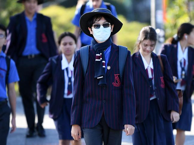 Students will return to the classroom for the first time in weeks after a period of learning from home due to the COVID-19 coronavirus pandemic but have they fallen behind? Picture: AAP Image/Dan Peled