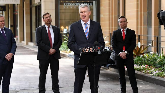 Shadow Minister for Industrial Relations Tony Burke.