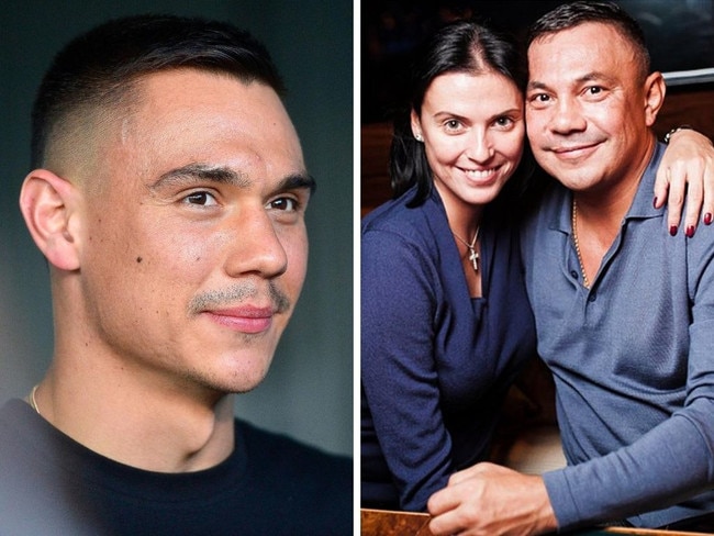 Tim Tszyu; Kostya Tsyzu and his second wife Tatiana.