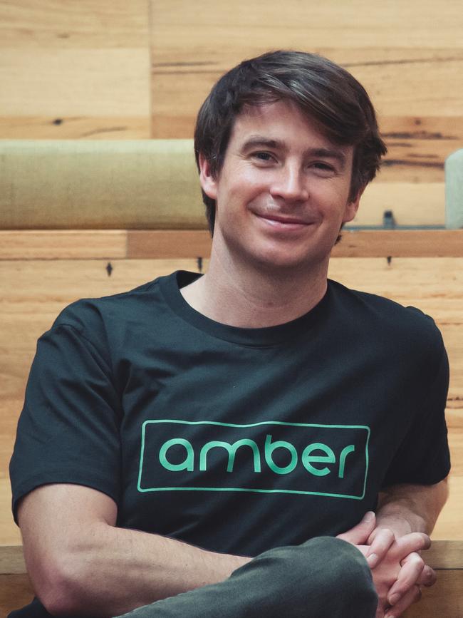 Amber co-founder Dan Adams. Picture: supplied.