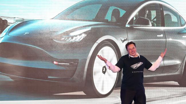 Tesla CEO Elon Musk. Picture: AFP