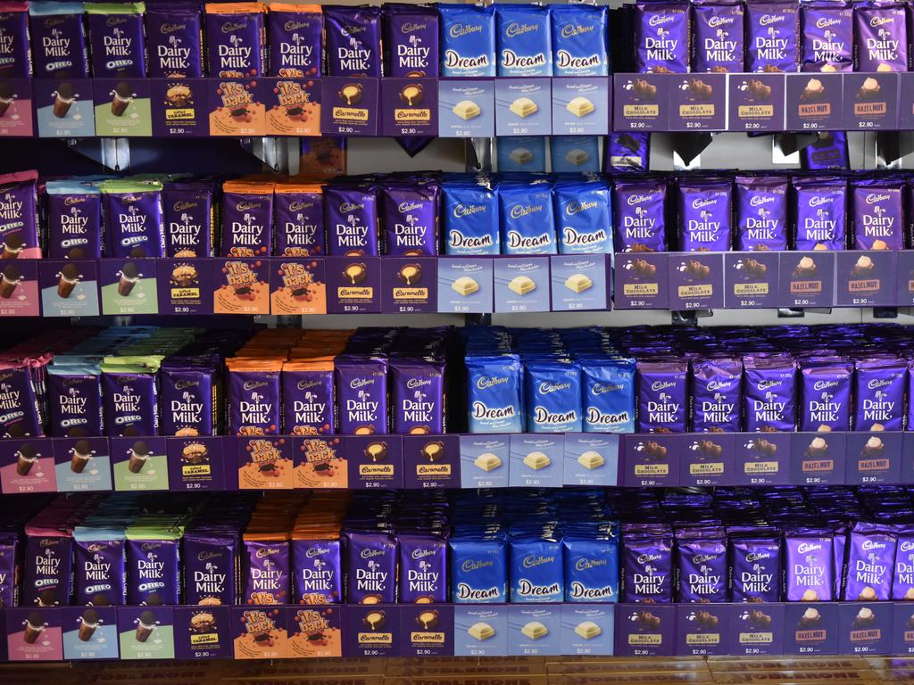 For the first time in 70 years, Cadbury was not awarded with the King’s royal warrant alongside another 100 iconic brands. Picture: Supplied