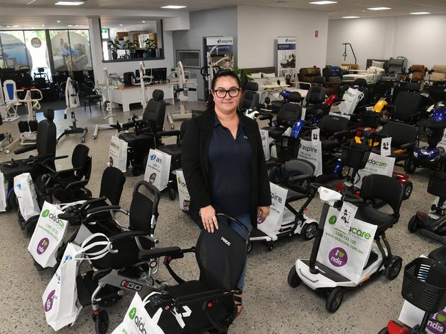 Aidacare manager Tamara Keller at the news premises in Ingham Road. Picture: Evan Morgan