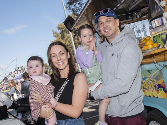 Scottie Demaria, Emily Demaria, Harlow Demaria and Marcus Demaria 2024 Swan Hill Show Picture: Noel Fisher