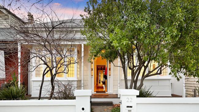 Twenty years ago South Yarra was the most popular suburb for buyers in Victoria, now its Albert Park, where this home will be auctioned on August 29. Picture: realestate.com.au