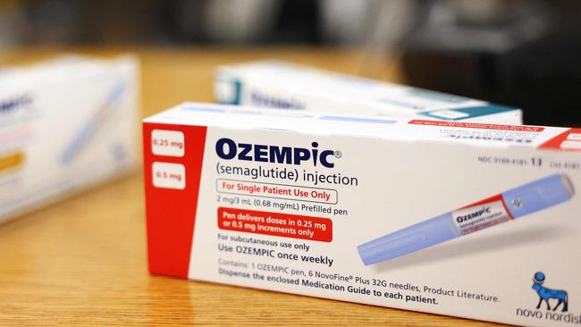 Ozempic, Liraglutide and other so-called GLP-1 weight-loss drugs have soared in popularity. Picture: AFP