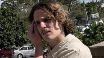 Jordan Andrew Zell outside Beenleigh Magistrates Court