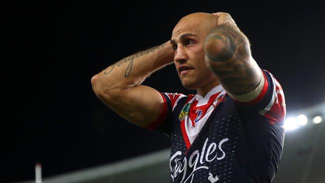 Police were called to the home of Roosters star Blake Ferguson. Picture: Getty Images