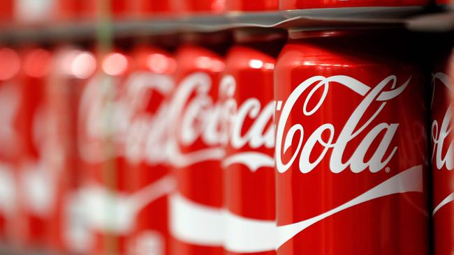 Coca-Cola is a takeover target as investors look for value. Picture: AFP