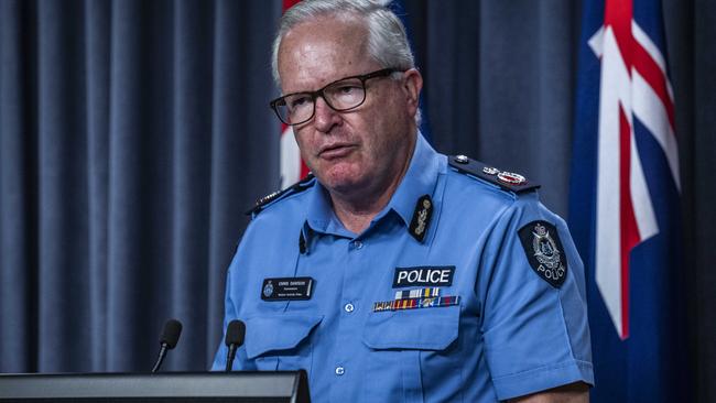 WA Police Commisioner, Chris Dawson. Picture: NCA NewsWire / Tony McDonough