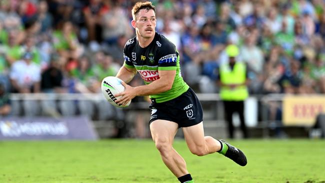 The Canberra Raiders star has pleaded not guilty to the remaining one charge.