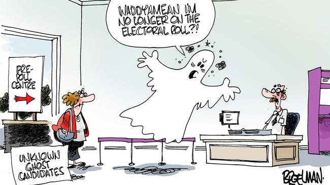 Broelman April 30 - Ghost candidates.