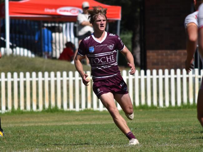 Reilly Caswell helped break Manly’s drought in the Harold Matthews Cup. Picture: Sean Teuma/NewsLocal