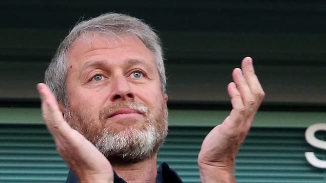 Chelsea's Russian owner Roman Abramovich. Picture: AFP.