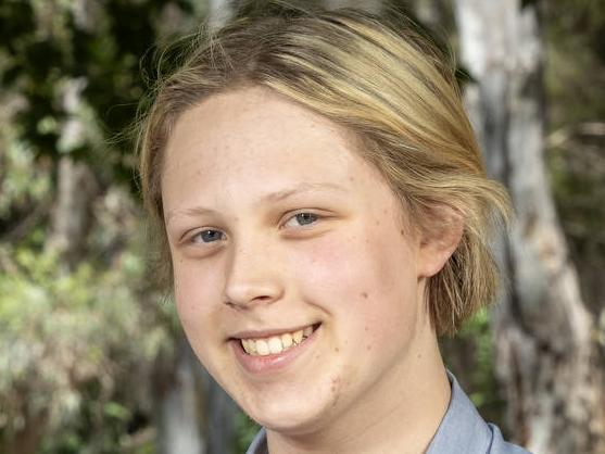 ADELAIDE, SOUTH AUSTRALIA - Advertiser Photos NOVEMBER 14, 2024: St Ignatius Senior SACE students Juliet Mazur 17yrs studies Maths and Archer Brewer 16yrs studies History. Picture Emma Brasier