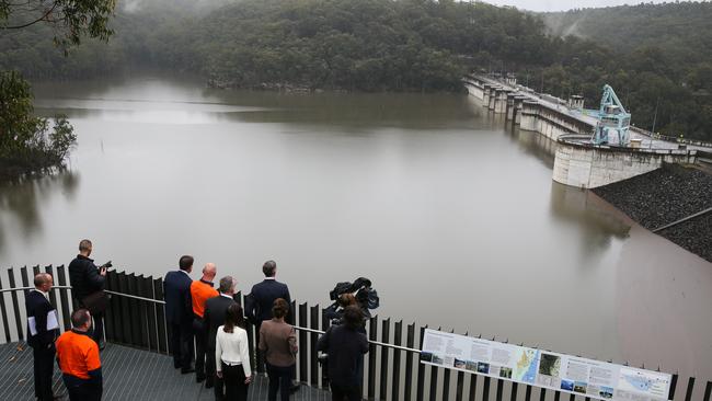 Raising the Warragamba Dam has been deemed a priority by the state government. Picture: NCA Newswire / Gaye Gerard