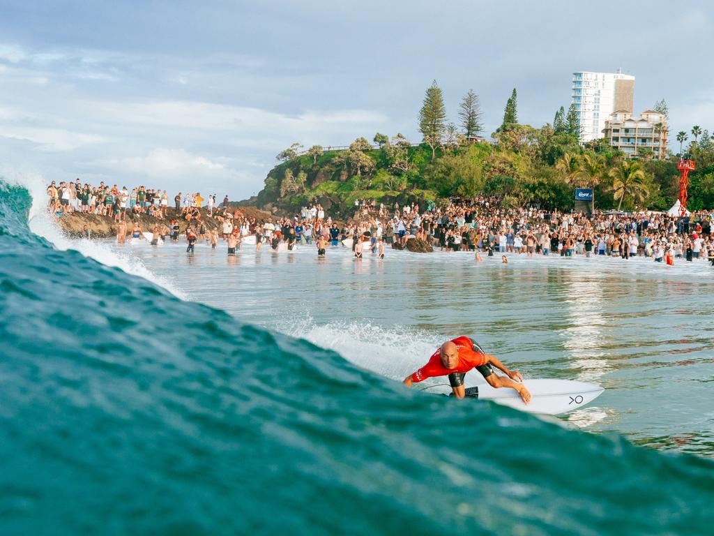 Bonsoy Gold Coast Pro World Surf League stars Kelly Slater, Steph