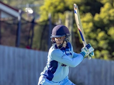 Blackmans Bay Cricket Club batsman Callum Rawson. Picture: Supplied