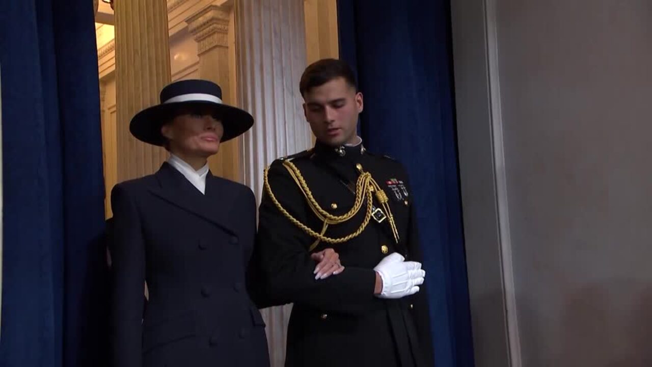 Melania Trump 'transformed' her 'understated' hat, says designer