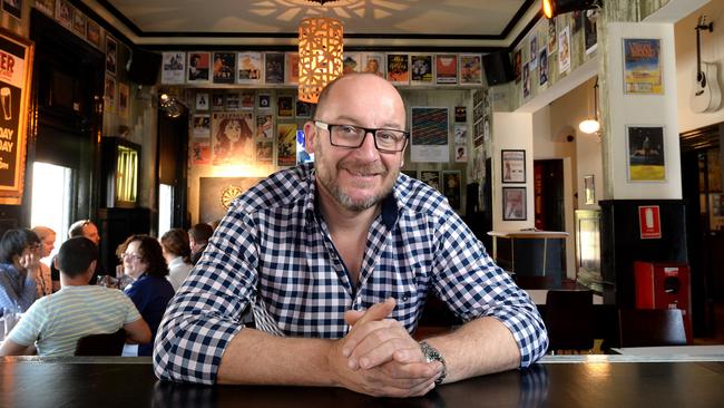 Former Edinburgh Castle owner Tony Bond at the pub in 2014. Picture: Campbell Brodie.