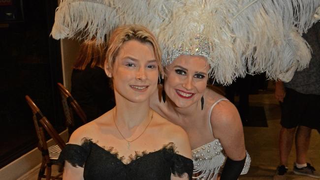 Bethany Schembri and Lauren Carr at The Ark black tie charity ball at Parkwood Village. Picture: Regina King