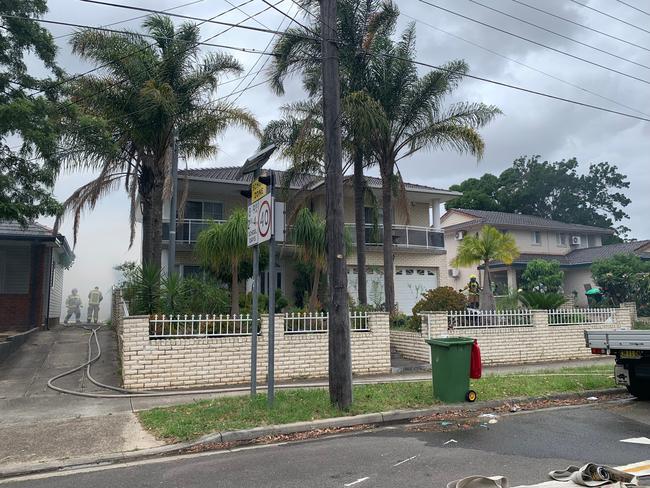 The street on which the fire occurred. Picture: Brenden Wood