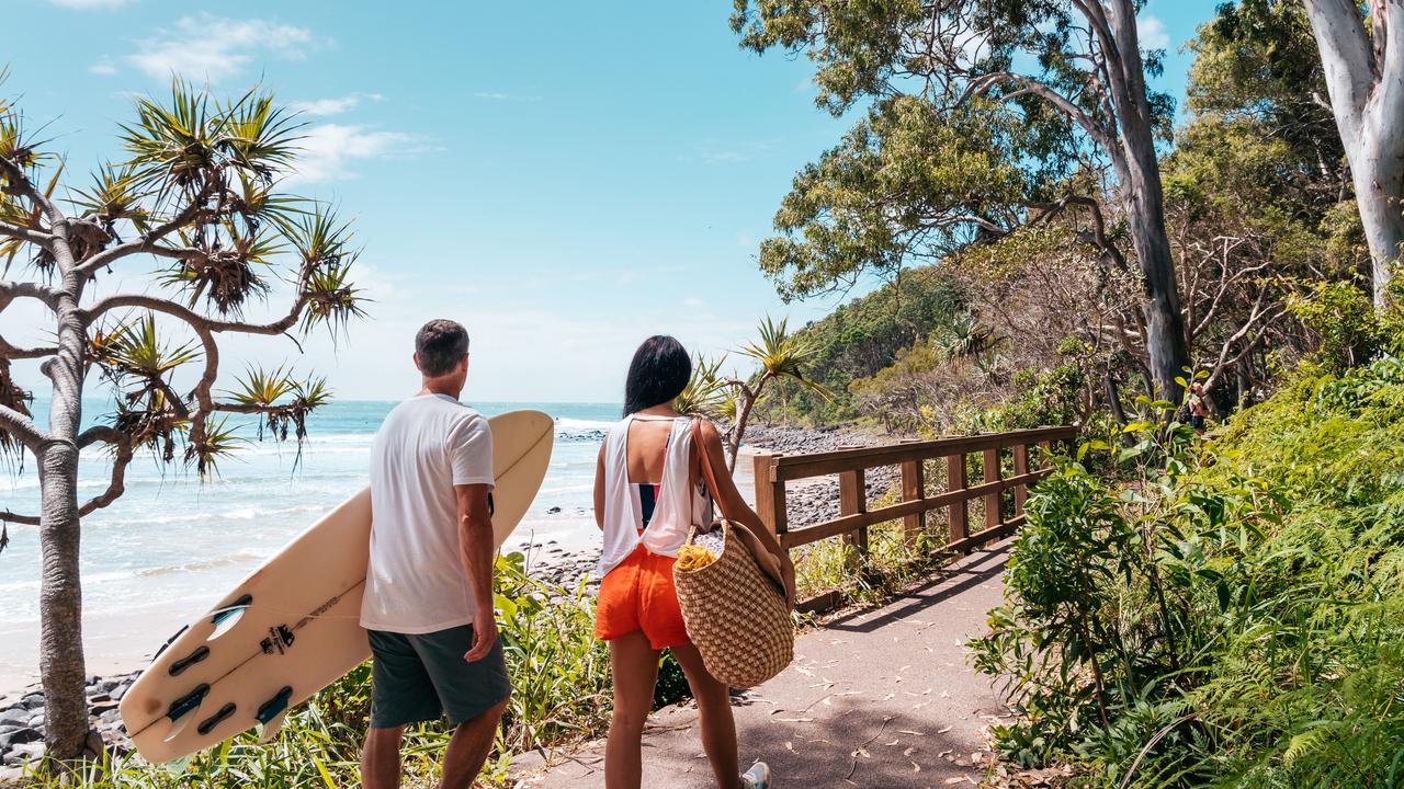 Noosa enjoyed a huge increase in interstate Christmas visitors in 2020. Picture: Jesse Lindemann.