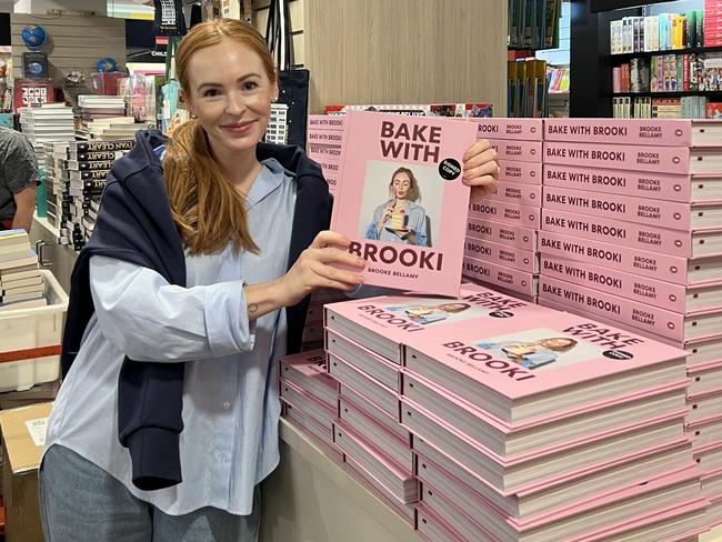 Bellamy at one of her recent cookbook signings