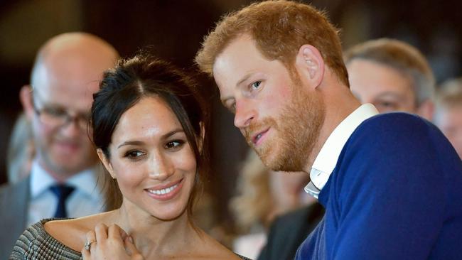 Markle would talk in “code” when discussing her burgeoning relationship with the prince. Picture: AFP