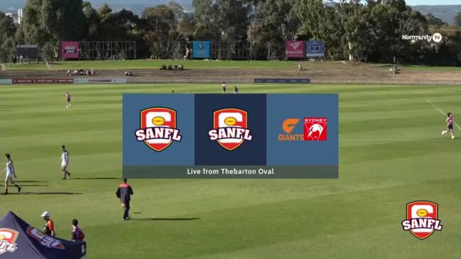 Replay: SANFL—SA Under-18s v Giants/Swans Academies