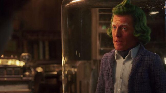 Hugh Grant as an Oompa Loompa.