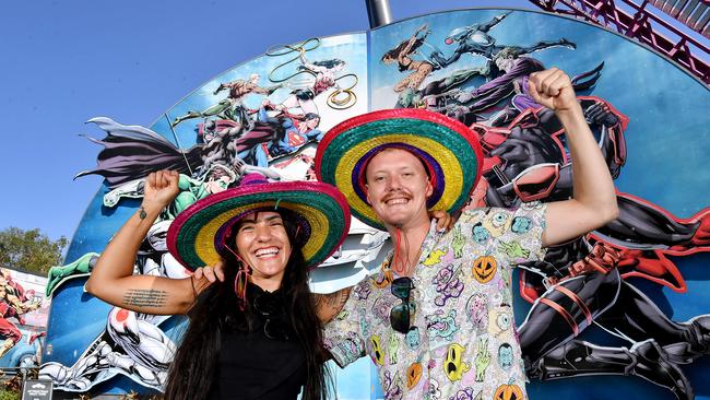 Analice Sacramento and Nathan Weller of Cairns. Picture: John Gass