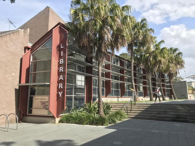 Mona Vale Library today. Picture Manly Daily