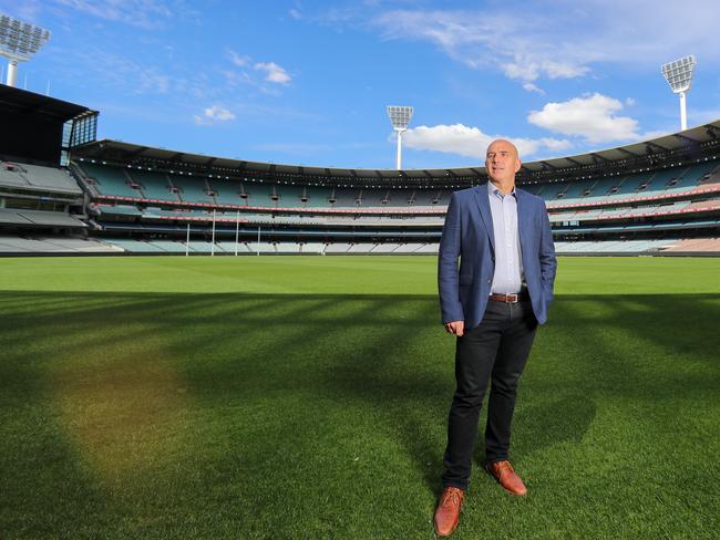 MCC CEO Stuart Fox thinks increased attendances makes a string argument for redevelopment at the MCG. Picture: Alex Coppel