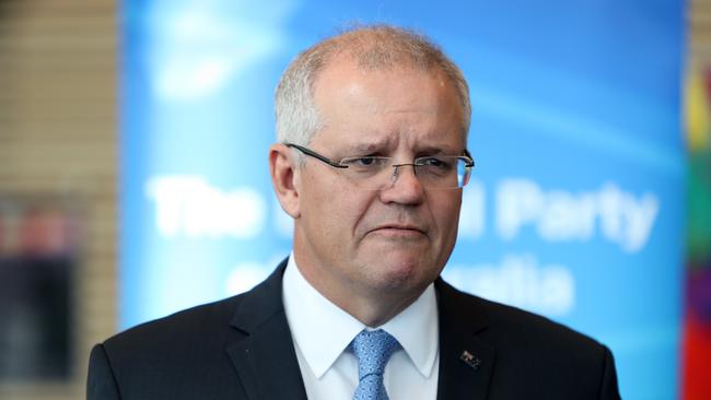 Prime Minister Scott Morrison will deliver a speech to the Institute of Public­ Administration in Canberra today. Picture: AAP