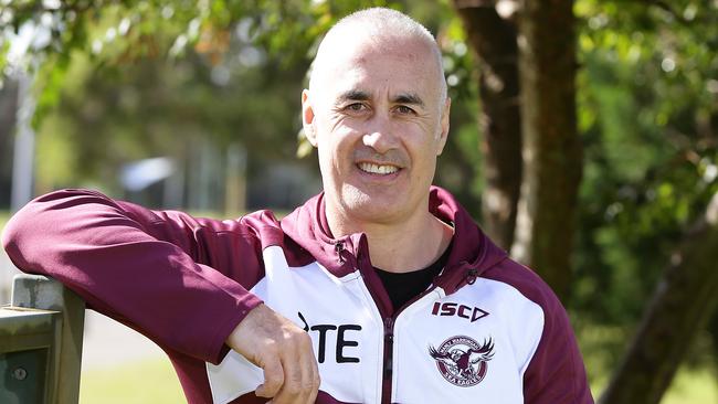 Quentin Pongia during his stint with the Sea Eagles in 2017.