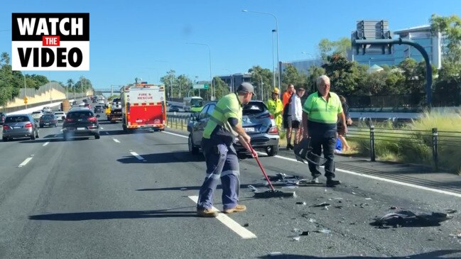 Man ‘thrown from car’ in chaotic M1 crash