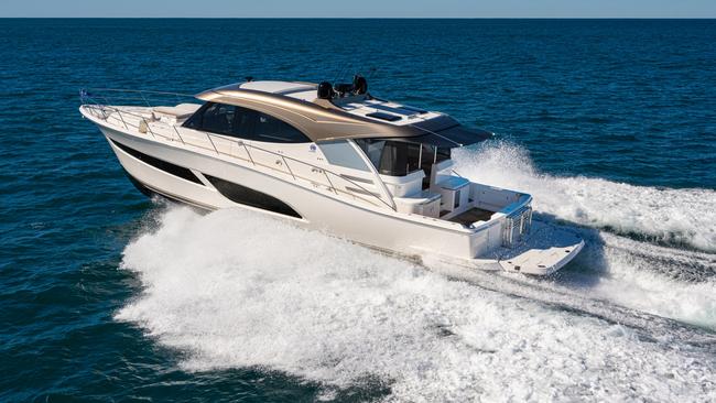 Riviera has launched it 6000th motor yacht form is Coomera facility on the Gold Coast.