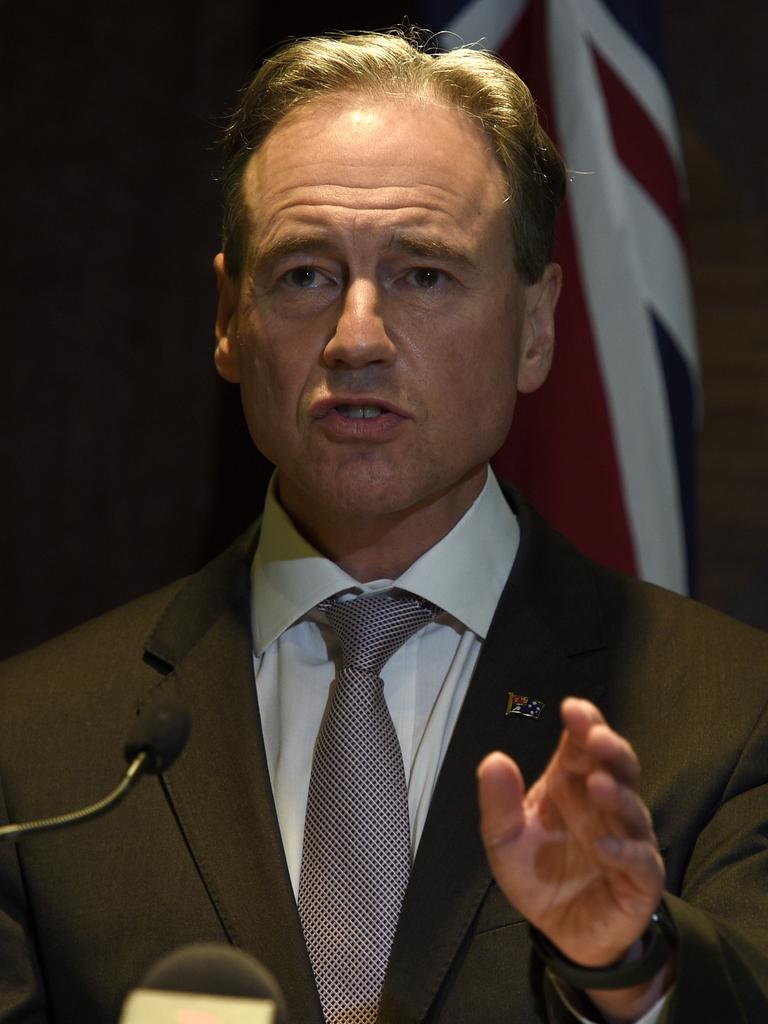 Federal Health Minister Greg Hunt. Picture: Andrew Henshaw/NCA NewsWire