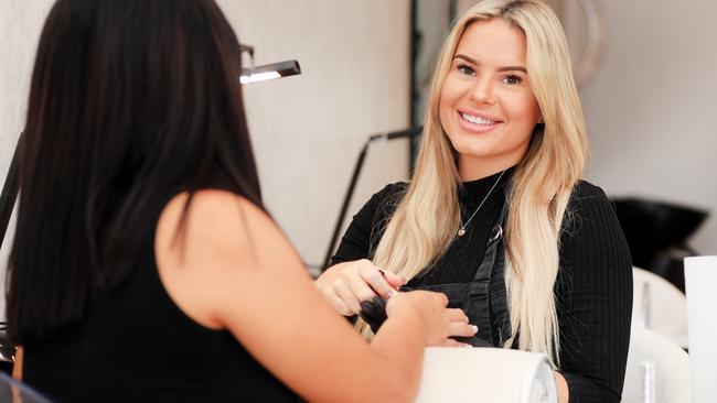 18th February 2021 - Nailed It Nail Bar owner Shenae Darbyshire has been voted the Coast's best nail artist by Bulletin readers.Photo: Scott Powick Newscorp