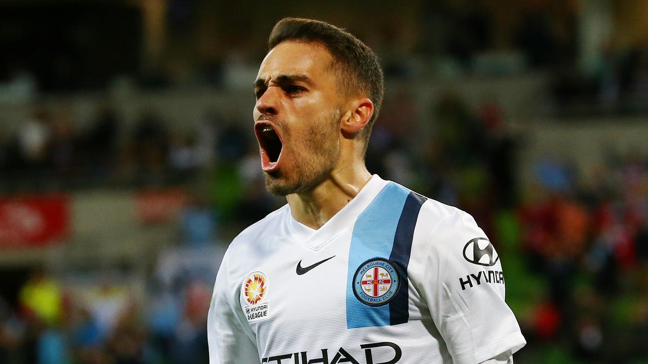 Sydney FC has signed City star Anthony Caceres.