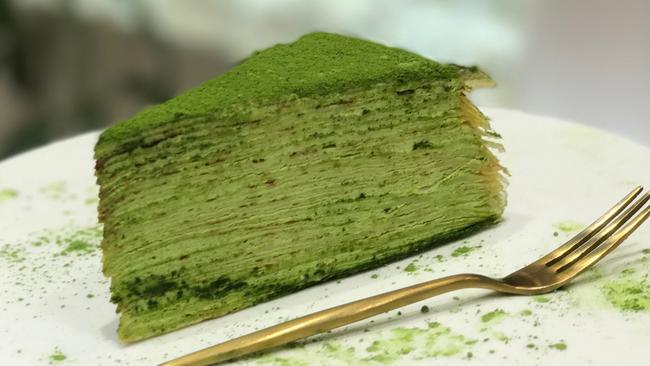 Mille crepe cake.