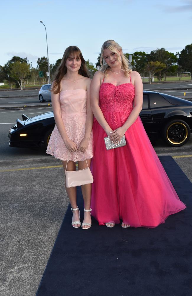 Students at the 2024 Chancellor State College formal.