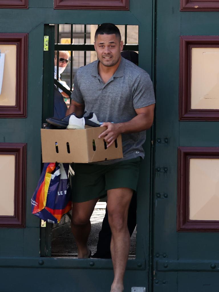 Hayne leaving Cooma Correctional facility in February. Picture: NCA NewsWire / Gary Ramage